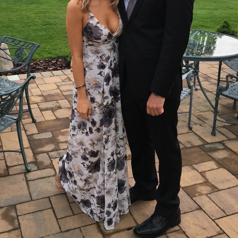 Floral long dress